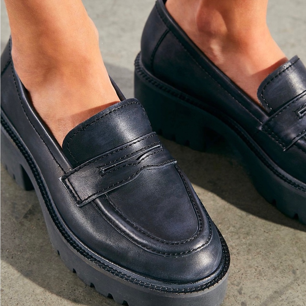 NWT Free People Decker Penny Loafers (7.5, run small; so 8)